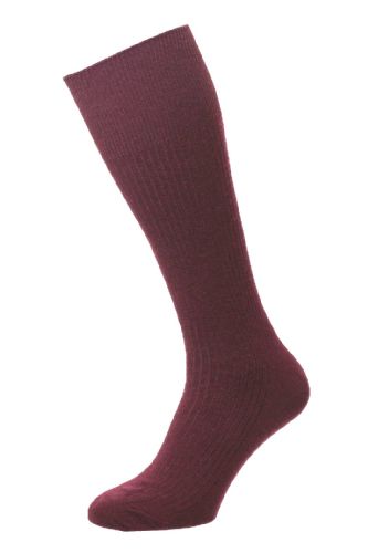 HJ Socks HJ75 Burgundy size 6-11